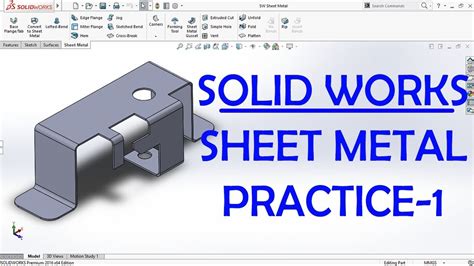 solidworks sheet metal pdf|solidworks sheet metal practice exercises pdf.